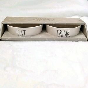 Rae Dunn Cat Pet Bowl